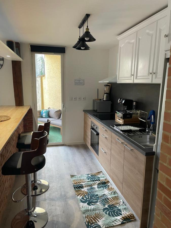 Appartement En Rez De Jardin Tout Equipe Fleurance Екстер'єр фото